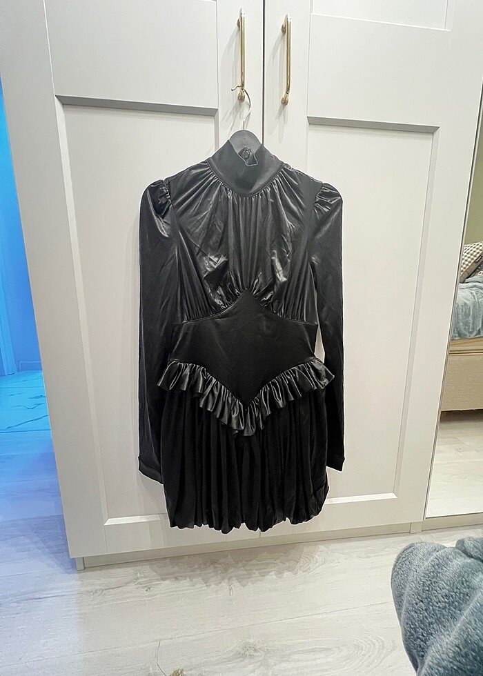 H&M rabanne mini elbise - Görsel 3