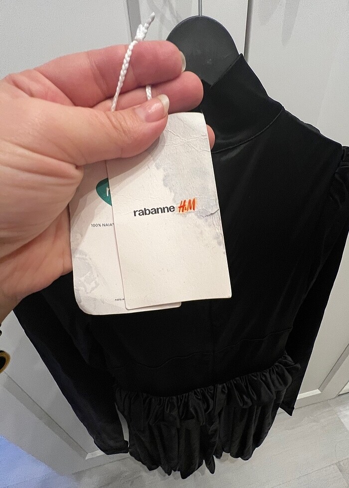 H&M rabanne mini elbise - Görsel 5