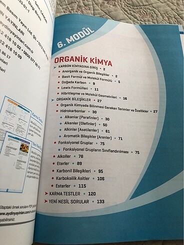 Ayt kimya organik kimya fasikülü - Görsel 2