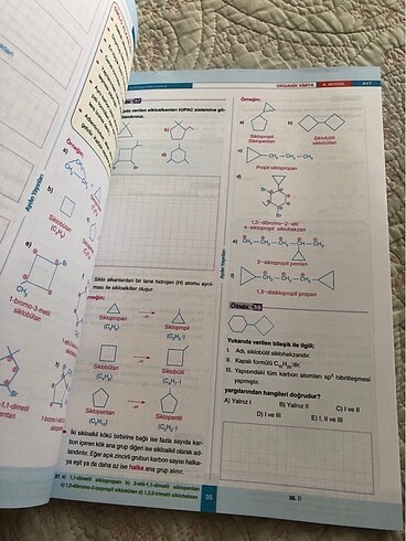 Ayt kimya organik kimya fasikülü - Görsel 4
