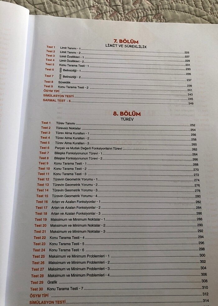 Bilgi sarmalı ayt matematik soru bankası - Görsel 5