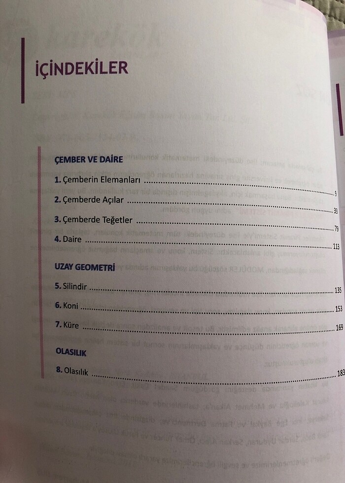 Kerekök geometri ve olasılık kitabı - Görsel 2