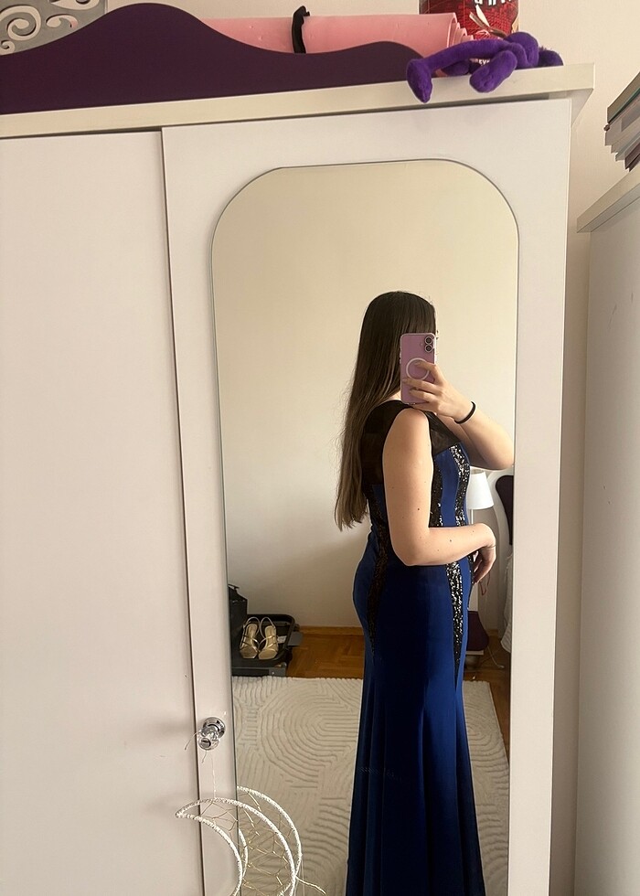 42 beden az kullanılmış abiye - Görsel 2