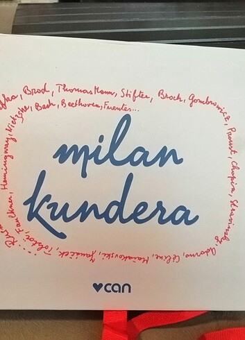 Milan Kundera Seti 4 kitap takım kutulu 