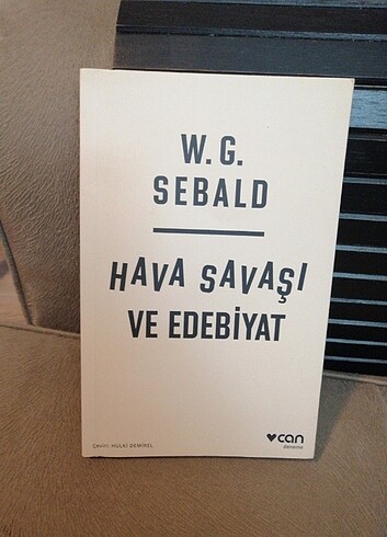 Hava Savaşı ve Edebiyat W. G. Sebald 