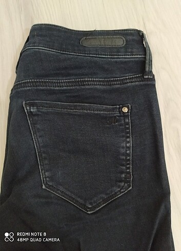 28 Beden gri Renk Mavi jeans kot pantolon
