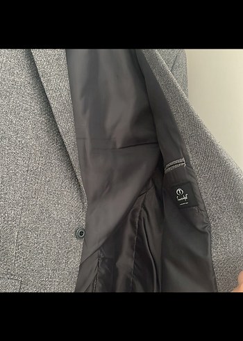 Gri Erkek Ofis Takım Elbise - Görsel 4