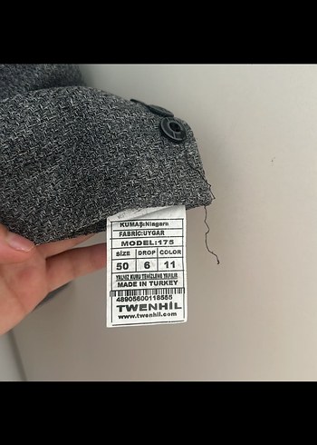 Gri Erkek Ofis Takım Elbise - Görsel 3