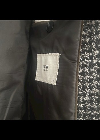 Düğmeli Gri Kadın Midi Blazer bir kere kullanıldı yeni sayılır - Görsel 3