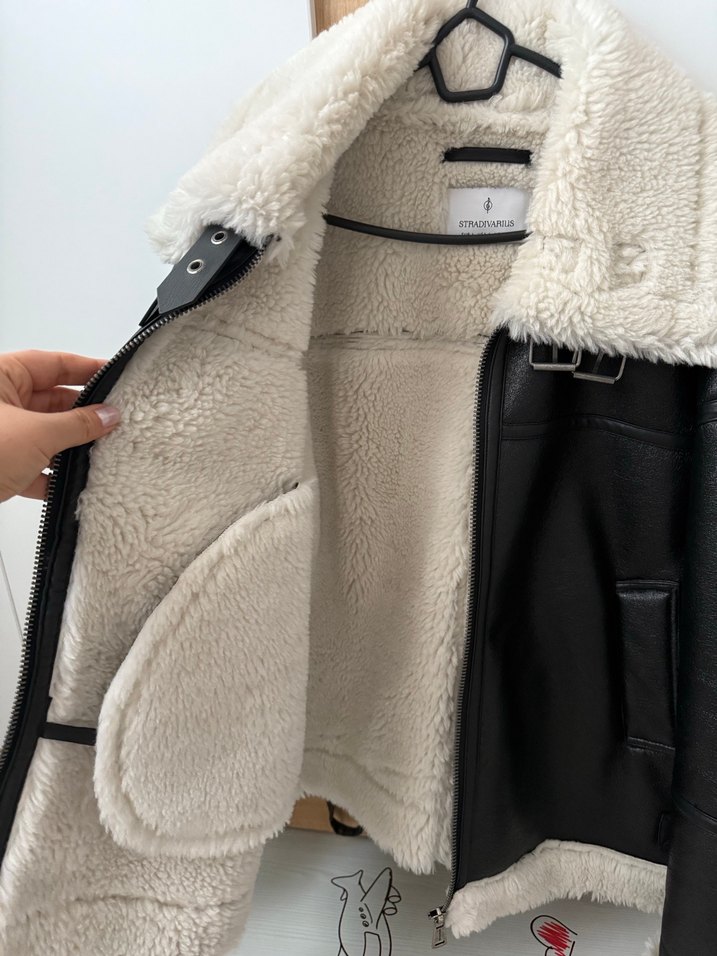 Kürklü mont - Görsel 3