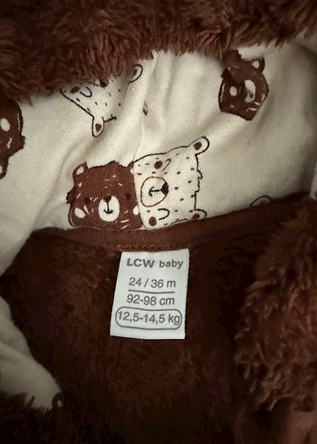 Kahverengi Kürklü Bebek Tulumu - Görsel 6