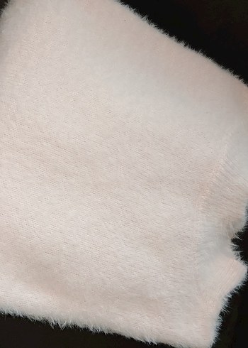 açık pembe kazak - Görsel 5