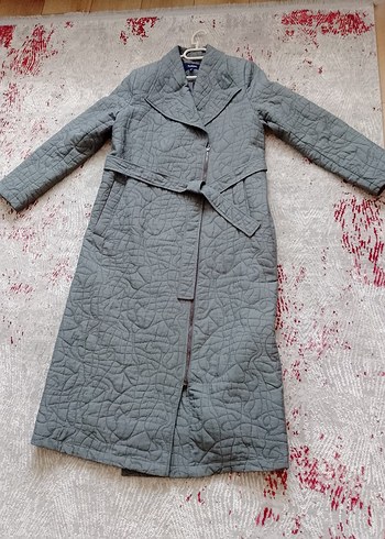 Kadın Kemerli diz altı dış giyim - Görsel 10