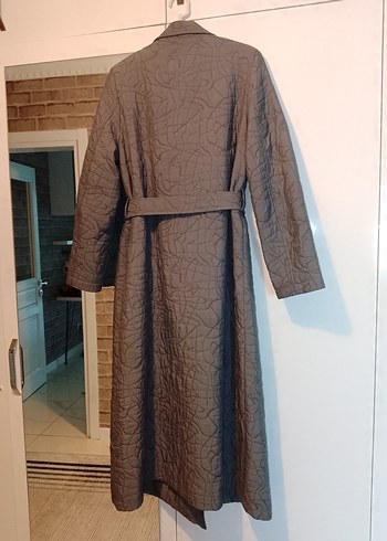 Kadın Kemerli diz altı dış giyim - Görsel 7