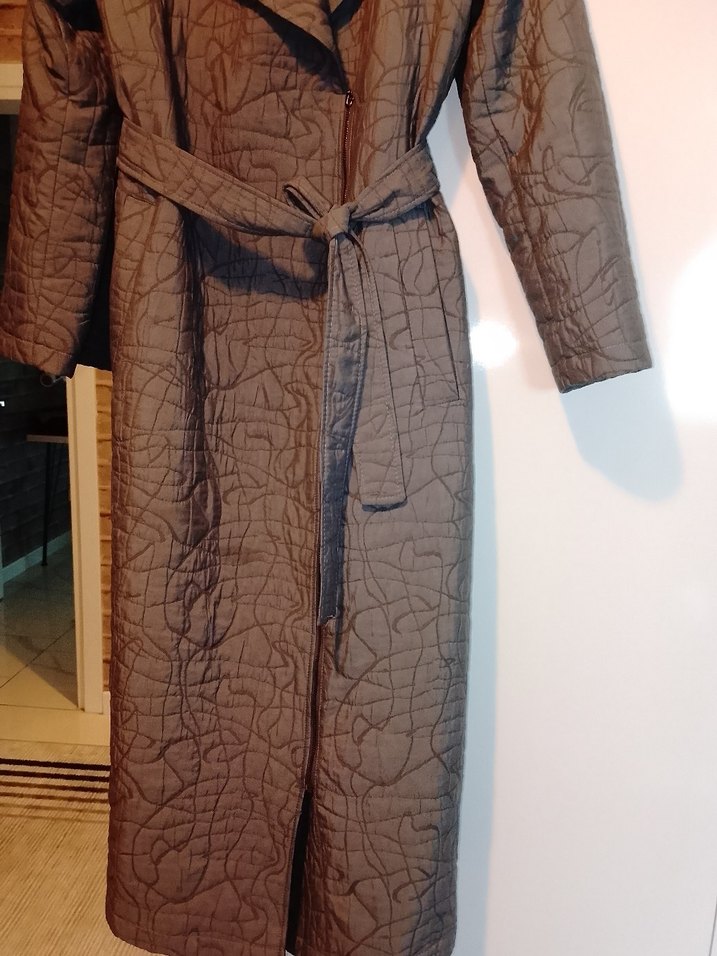 Kadın Kemerli diz altı dış giyim - Görsel 4