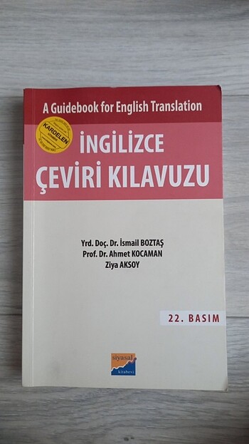 İngilizce çeviri kılavuzu