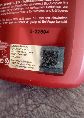 Beden Bioxcin Forte Saç Dökülmesine Karşı Bitkisel Şampuan