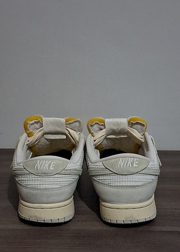 Beyaz Bağcıklı Nike Erkek Spor Ayakkabı - Görsel 3