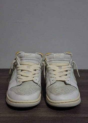 Beyaz Bağcıklı Nike Erkek Spor Ayakkabı - Görsel 2