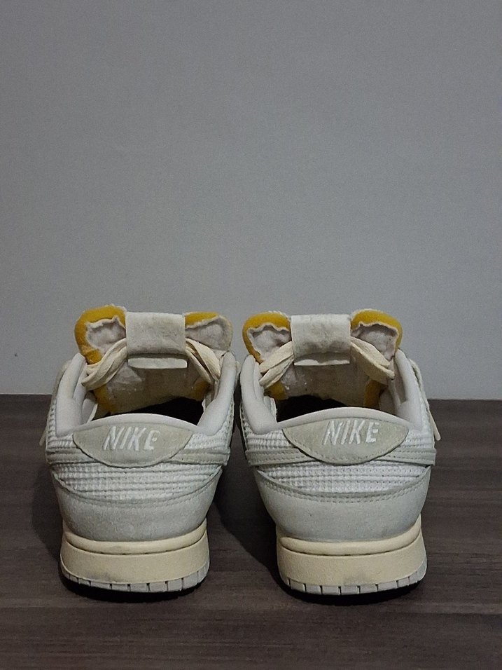 Beyaz Bağcıklı Nike Erkek Spor Ayakkabı - Görsel 3