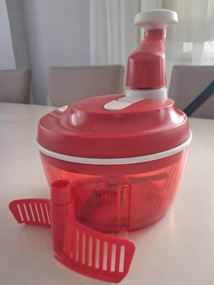 Kırmızı Plastik El Blenderı - Görsel 2