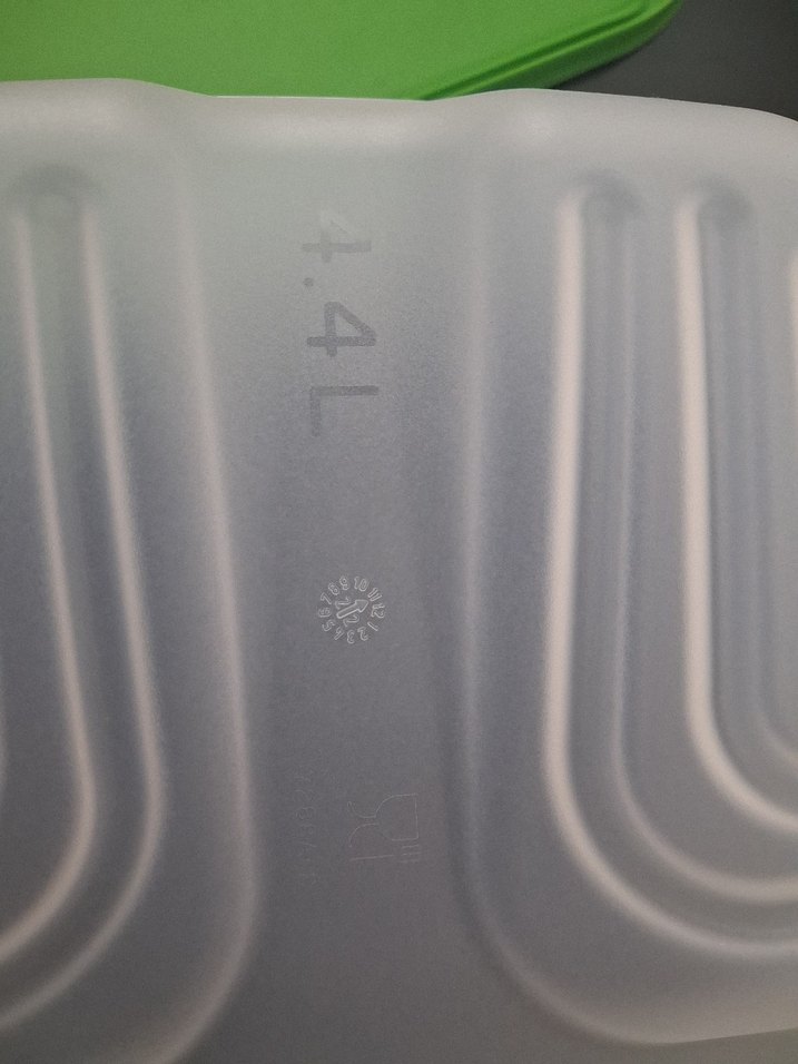 Yeşil Kapaklı Plastik Saklama Kabı - Görsel 4