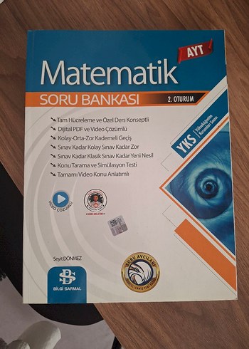 AYT Matematik Soru Bankası - Bilgi Sarmal Yayınları