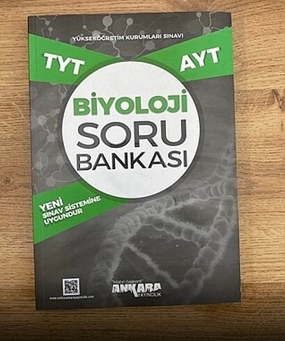  Beden Yks Tyt-Ayt Biyoloji Palme Soru Bankası ve Ankara Yayınları Sor