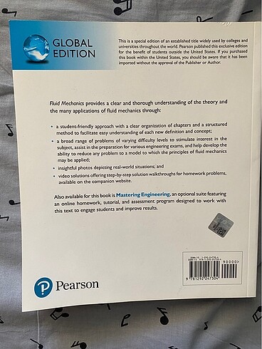 Fluid Mechanics (Global Edition) İngilizce Baskı