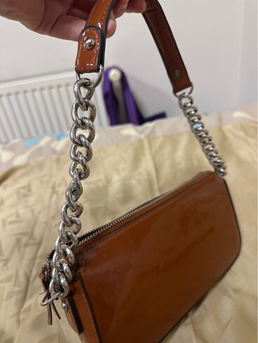  Beden Stradivarius kahve çanta