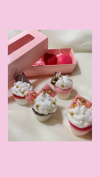 MİNİ CUPCAKE MUM