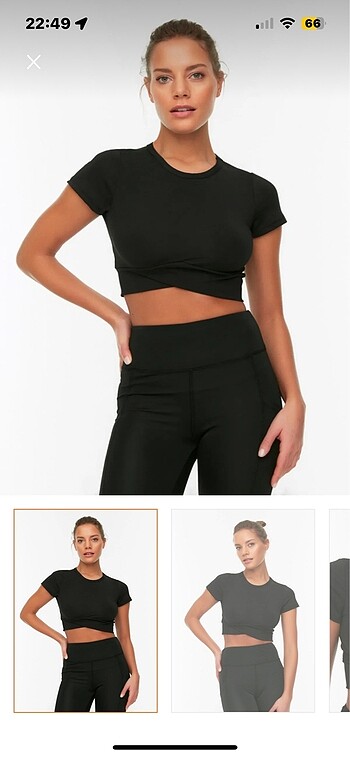 Trendyol & Milla Kısa Kollu Crop