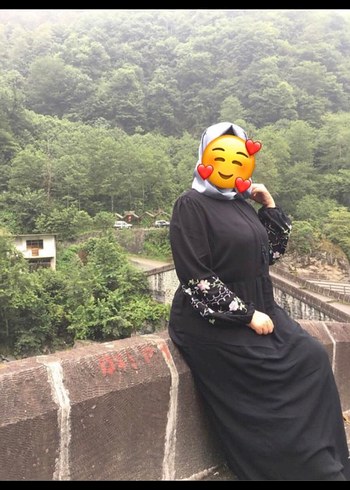 LC Waikiki Siyah Uzun Kollu Gotik Kadın Elbise