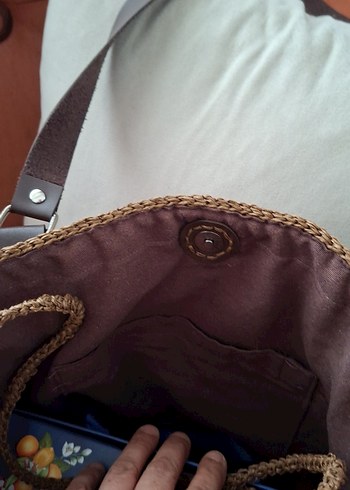 Bohem Örgü Kadın Çanta - Görsel 5