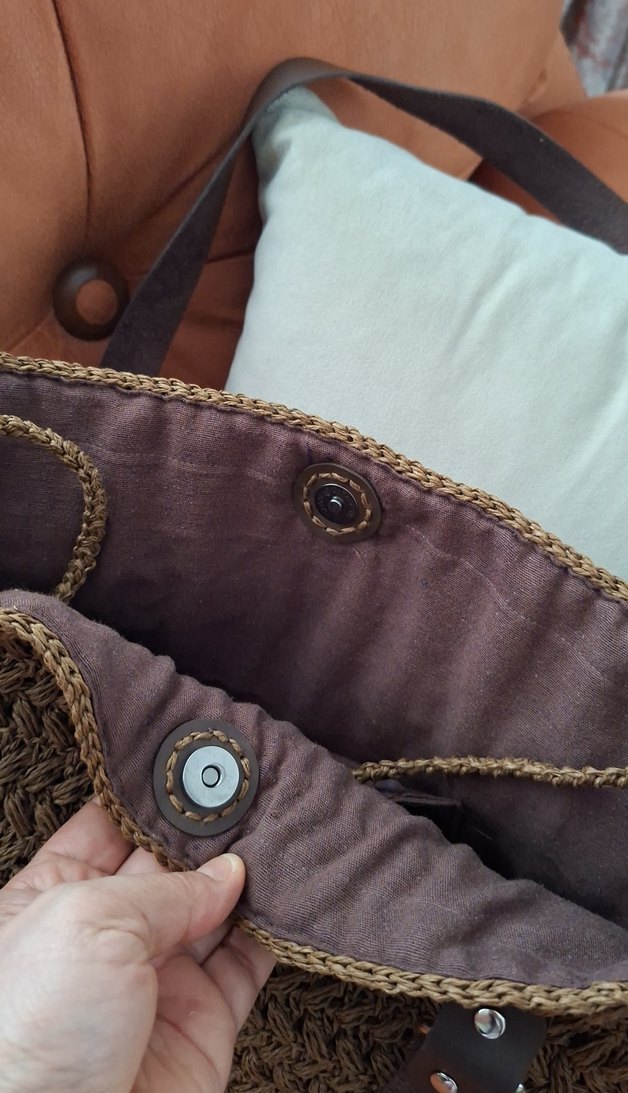 Bohem Örgü Kadın Çanta - Görsel 3