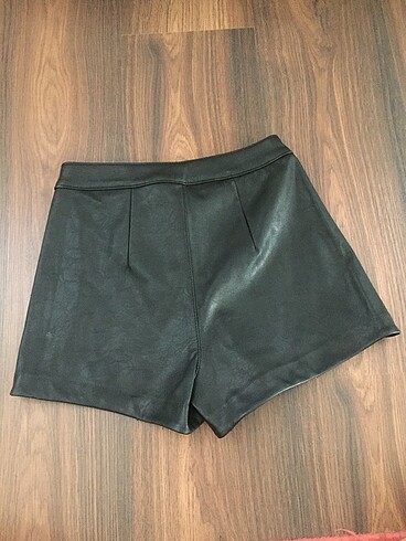 32 Beden siyah Renk H&M divided deri etek