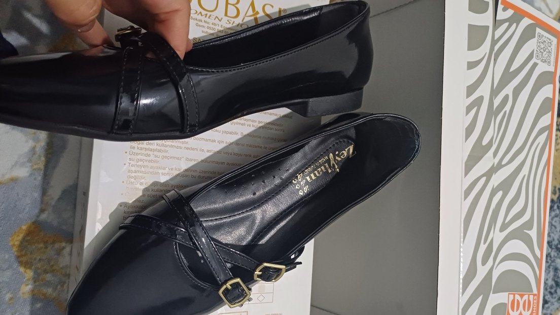 babet parlak ayakkabı - Görsel 4