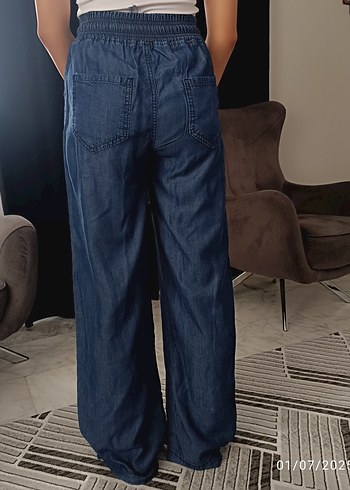 38 Beden kadın bol paça pantolon