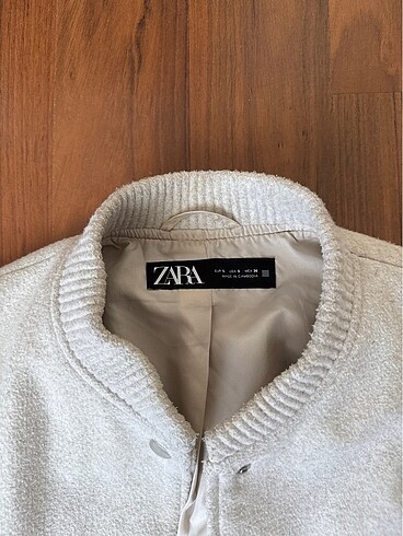 s Beden ten rengi Renk zara kaşe bomber ceket