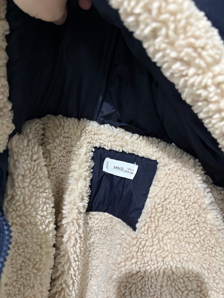 Mango 3-4 yaş Erkek Çocuk Düğmeli Mont - Görsel 2