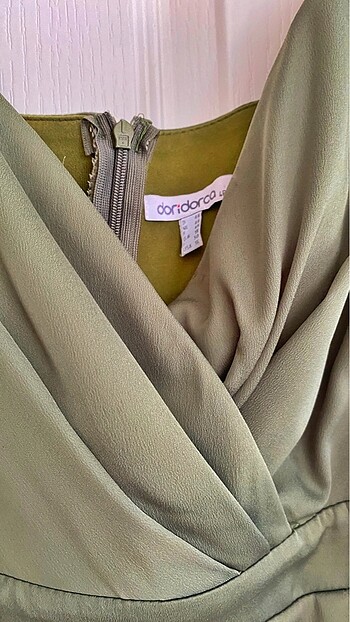 İpek Şifon Abiye Elbise - Görsel 2