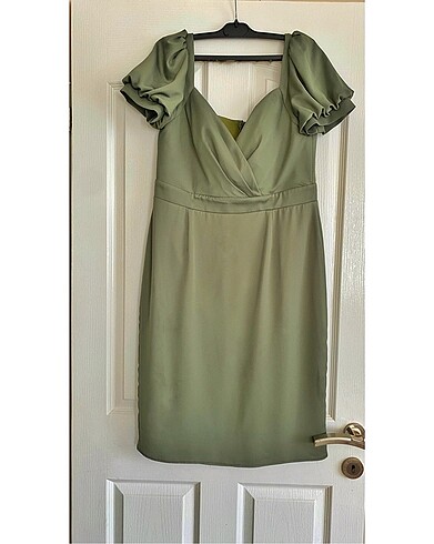 İpek Şifon Abiye Elbise - Görsel 3