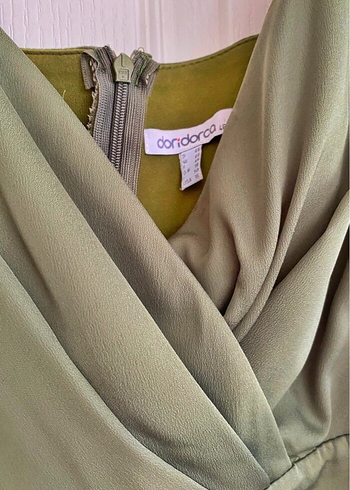 İpek Şifon Abiye Elbise - Görsel 2