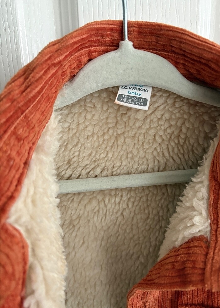 Peluş Kadife Ceket - Görsel 2