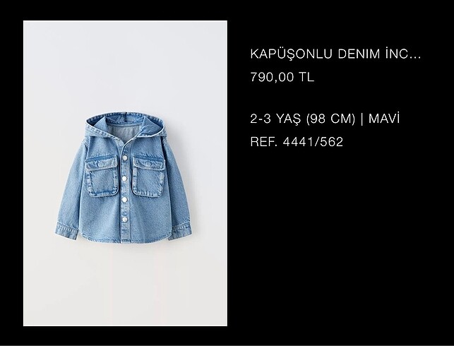 Orj Zara Ceket