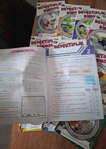 Gizli Dedektiflik Bürosu Çocuk Kitapları Seti - Görsel 4