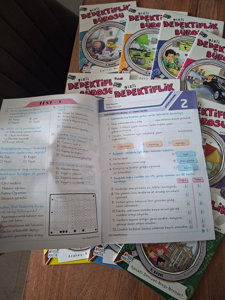 Gizli Dedektiflik Bürosu Çocuk Kitapları Seti - Görsel 4