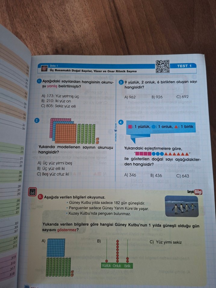 Gold Yeni Nesil 3. Sınıf Tüm Dersler Soru Bankası - Görsel 3
