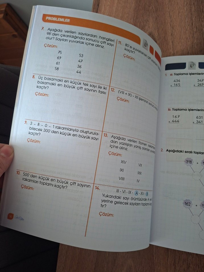 3. Sınıf Problem Çözüm Kitabı - Görsel 2