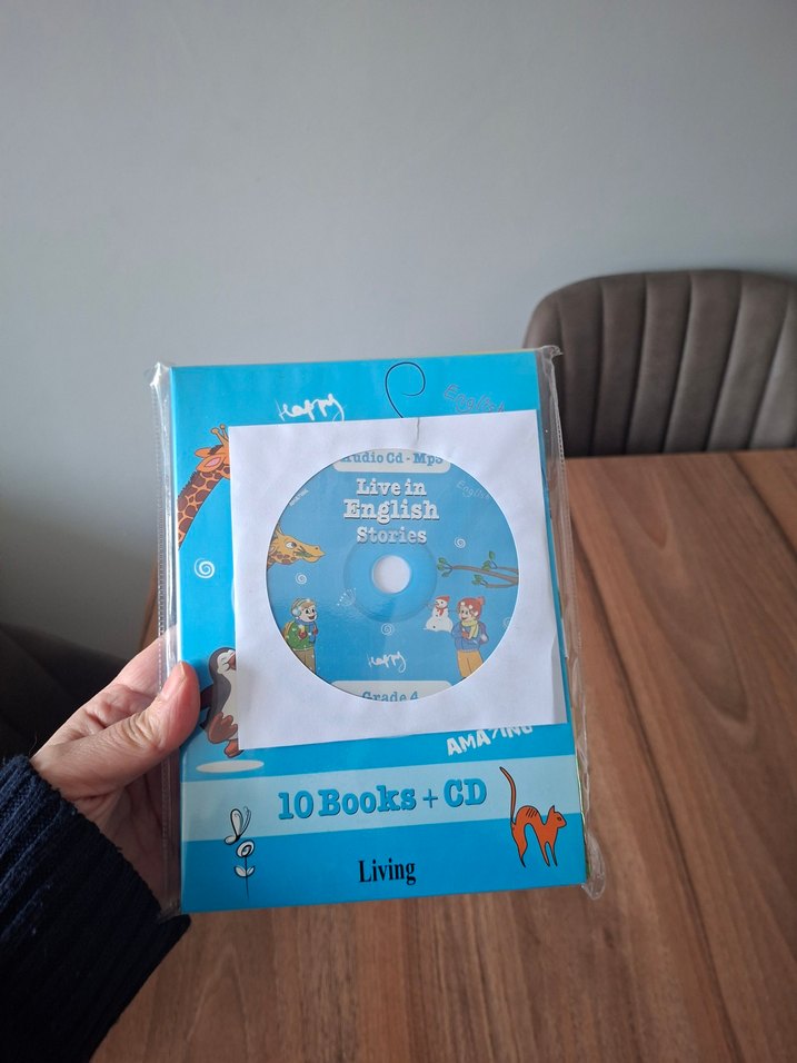 Çocuklar için Eğitici Kitaplar Seti ingilizce - Görsel 3